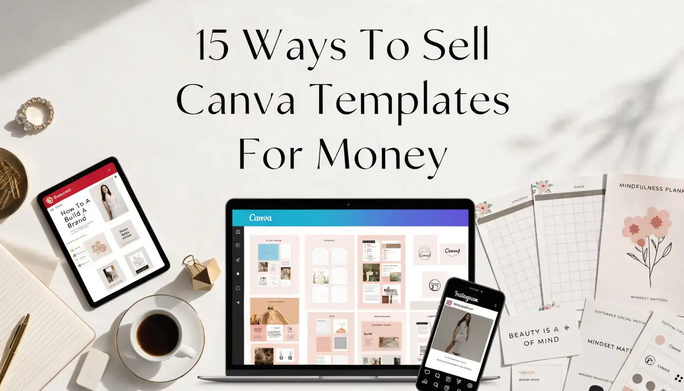 15 Ways To Sell Canva Templates For Money
