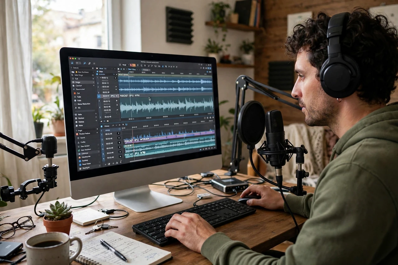 1. Podcast Editing and Audio Cleanup