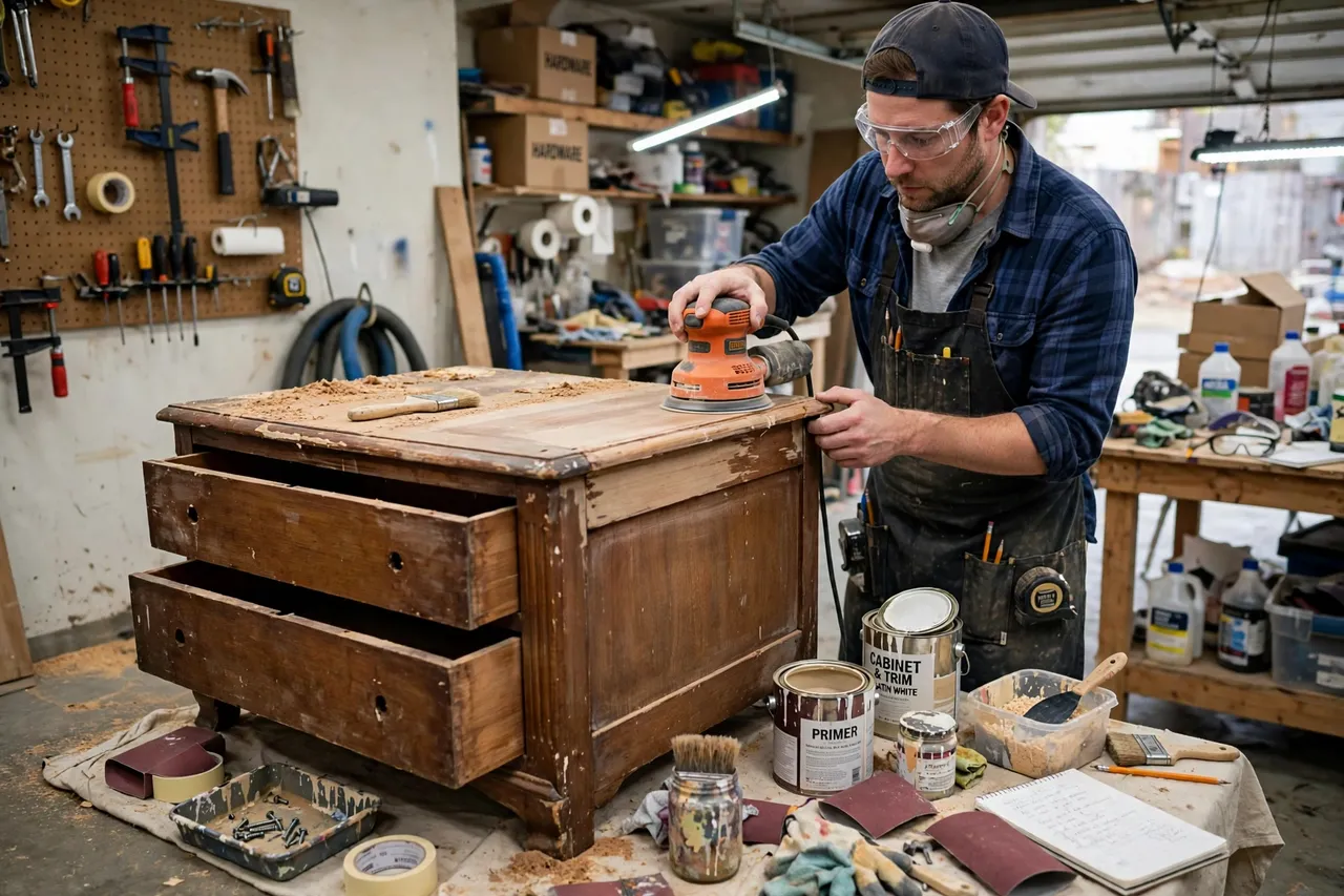 3. Flip Furniture From Curb Finds and Thrift Stores