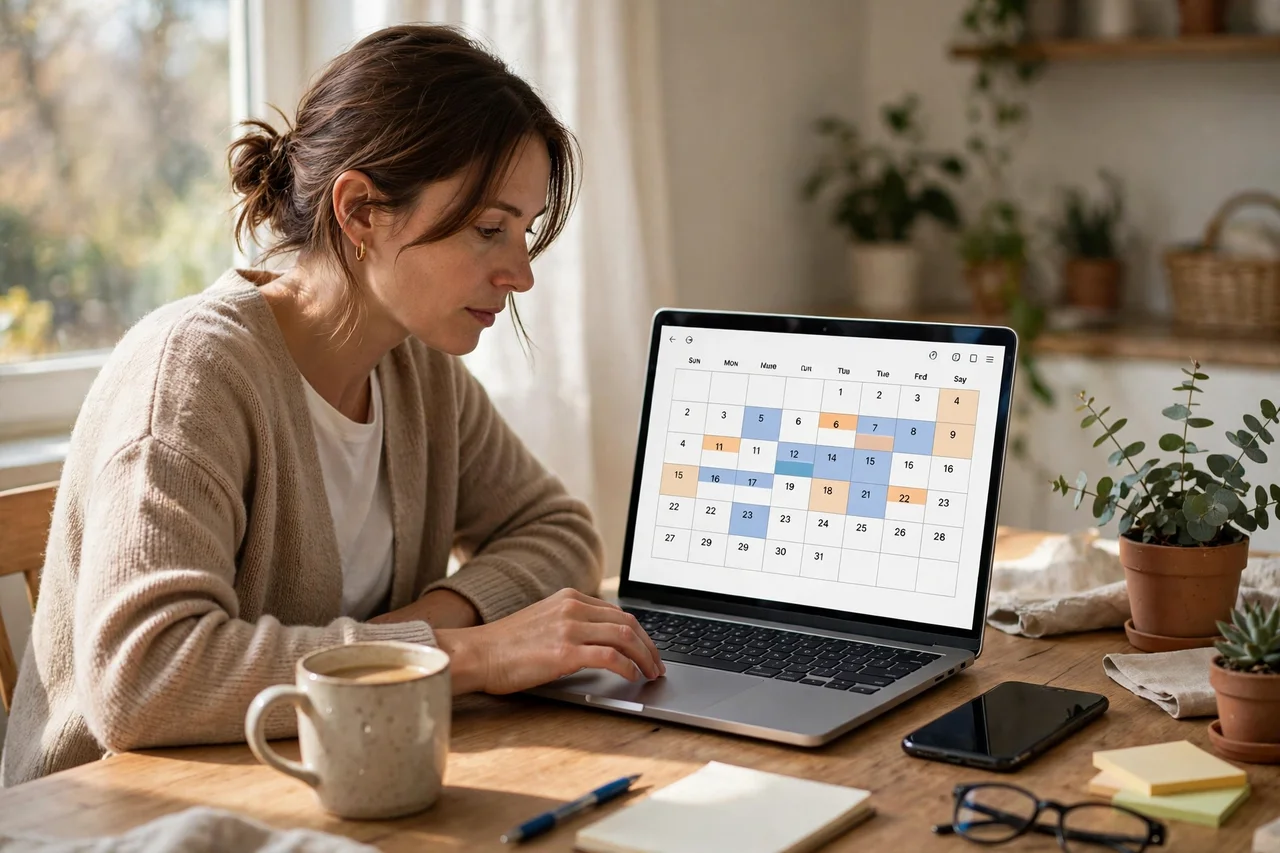 Appointment setter scheduling sales calls from home