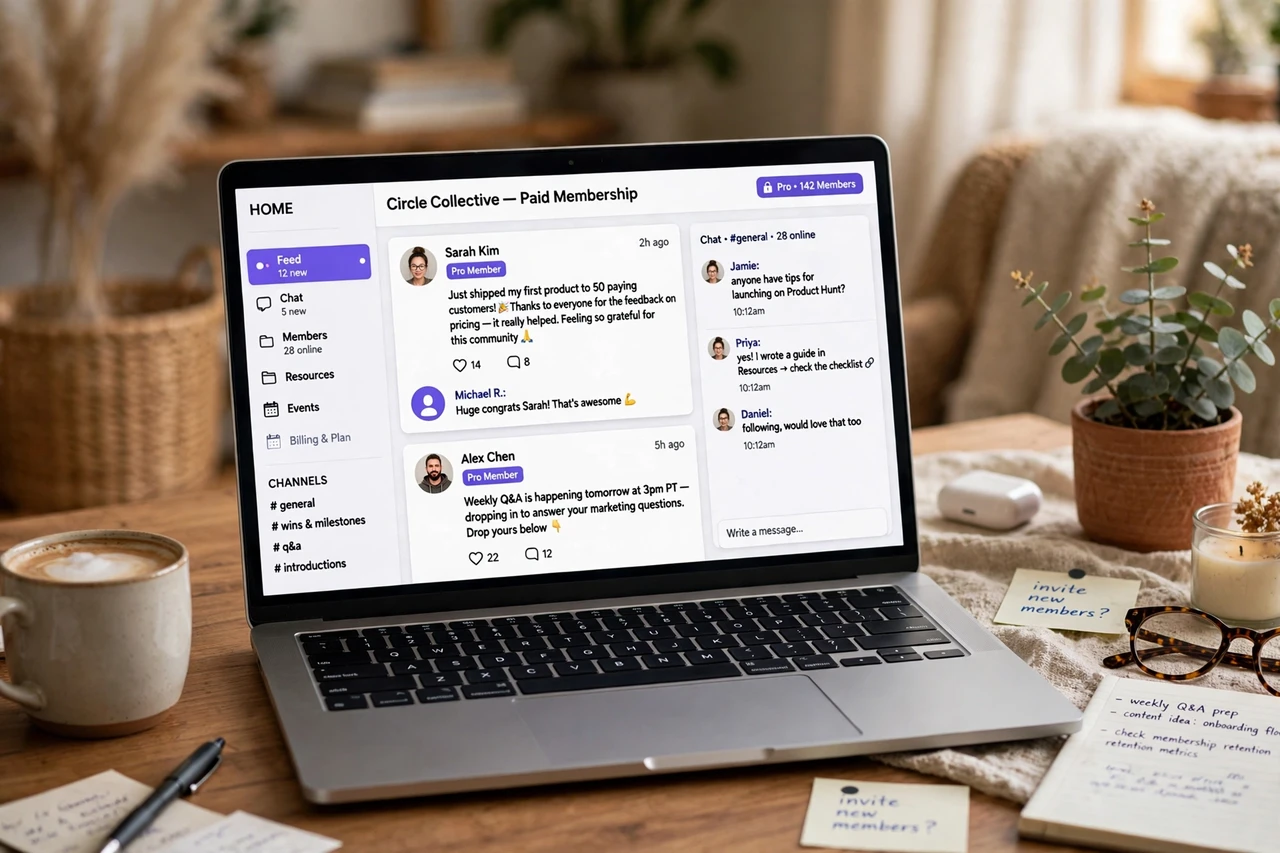 4. Paid Community Around Your Niche