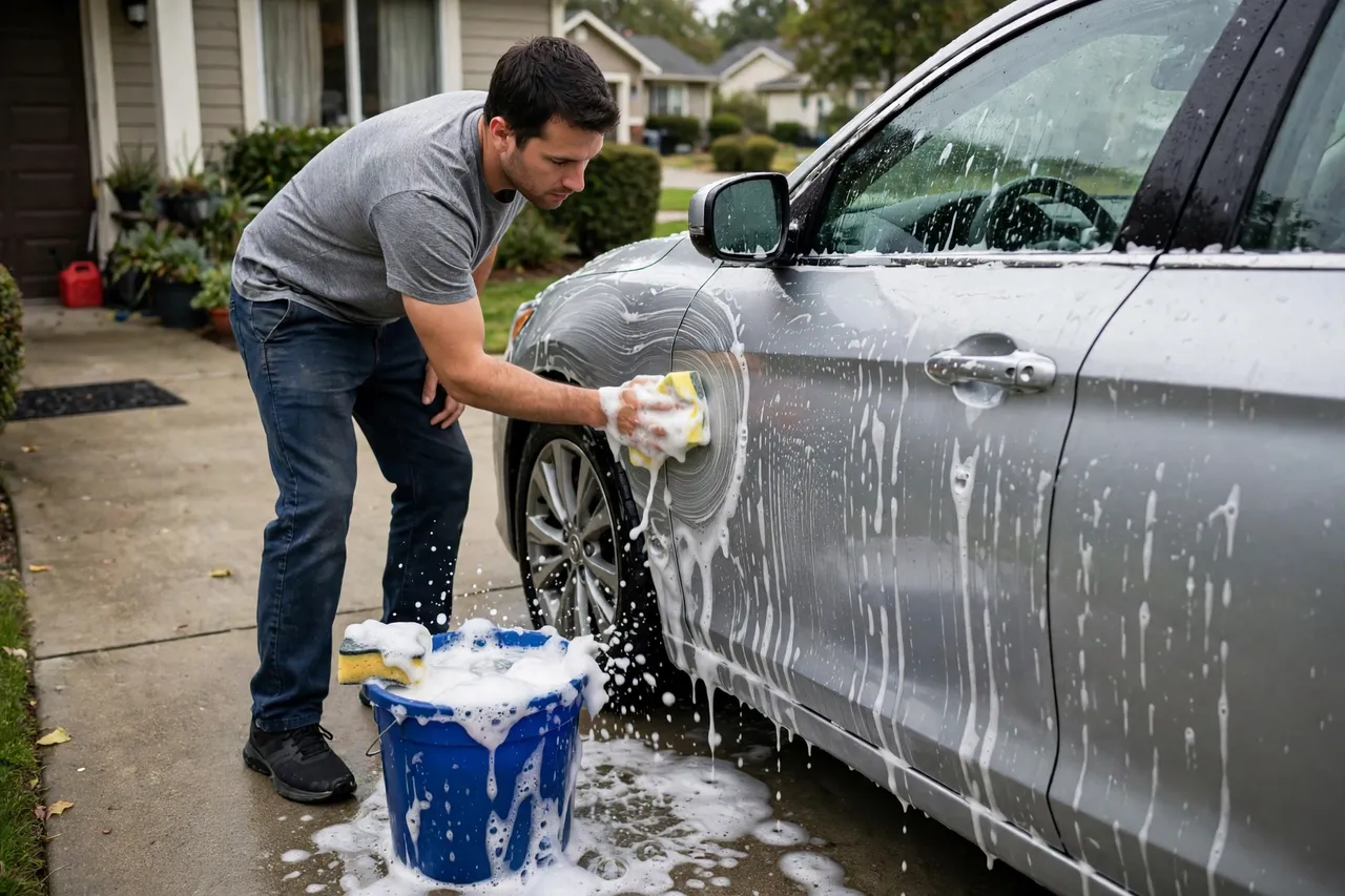 6. Mobile Car Detailing From Your Driveway