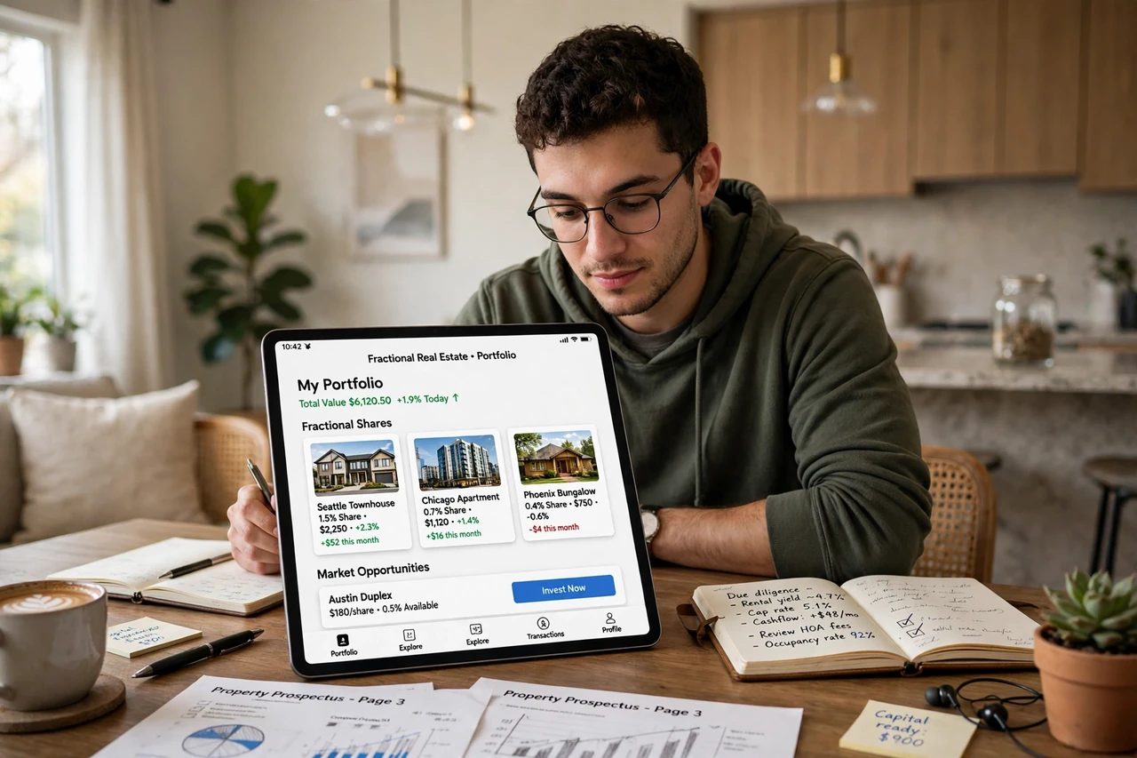 7. Fractional Real Estate With Small Amounts