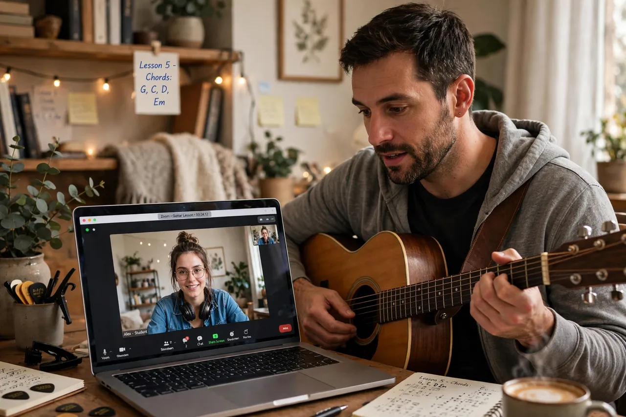 10. Teach Music Lessons Online or at Home