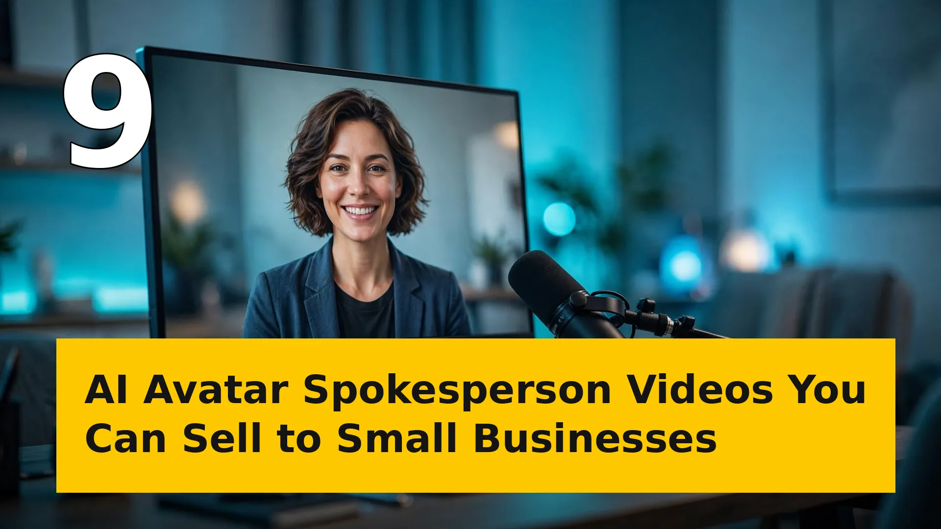 9 AI Avatar Spokesperson Videos You Can Sell to Small Businesses