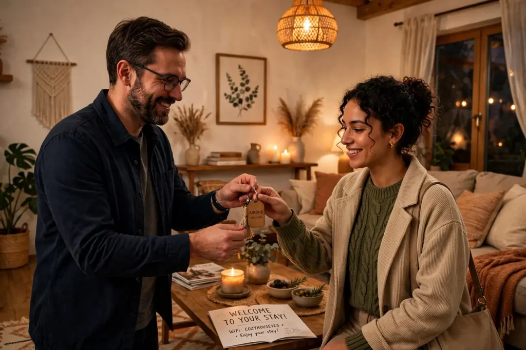 Airbnb listing generating part-time rental income