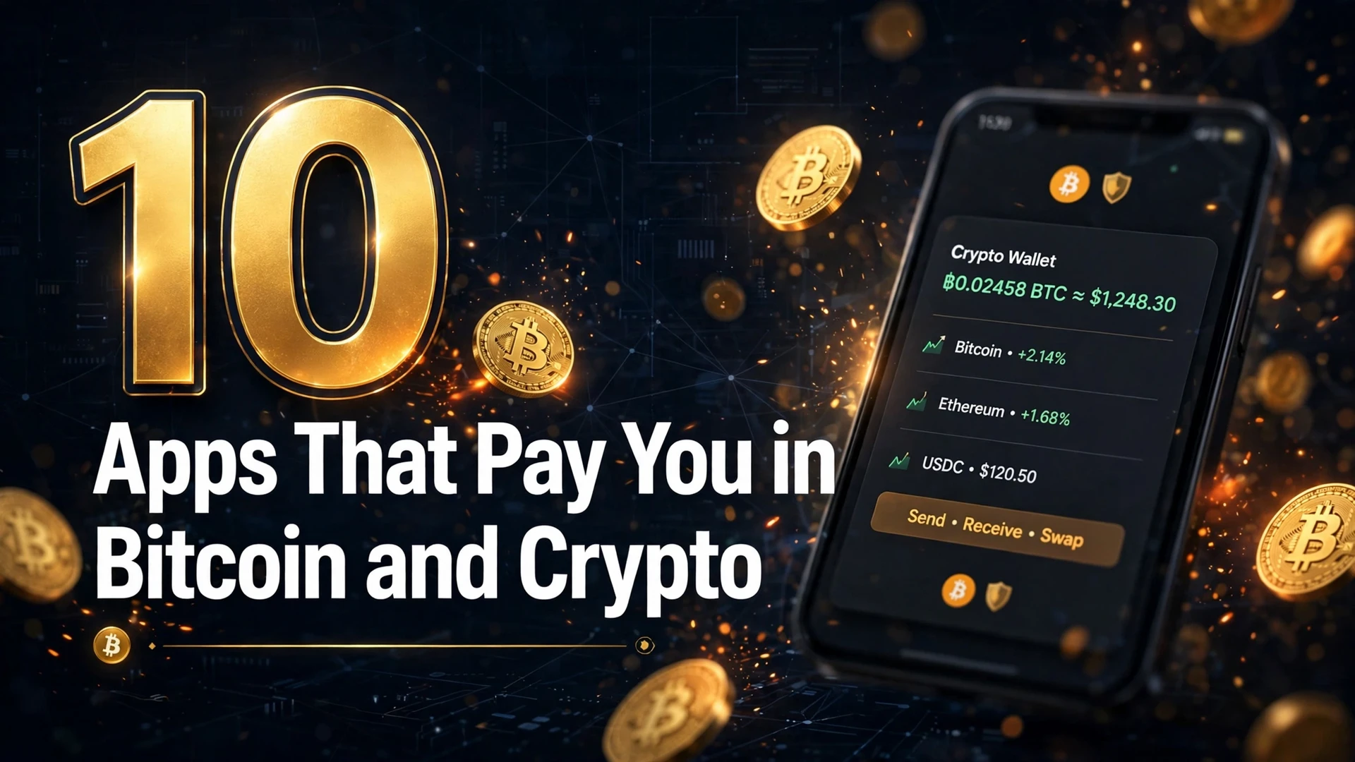 10 Apps That Pay You in Bitcoin and Crypto (Legit 2026)
