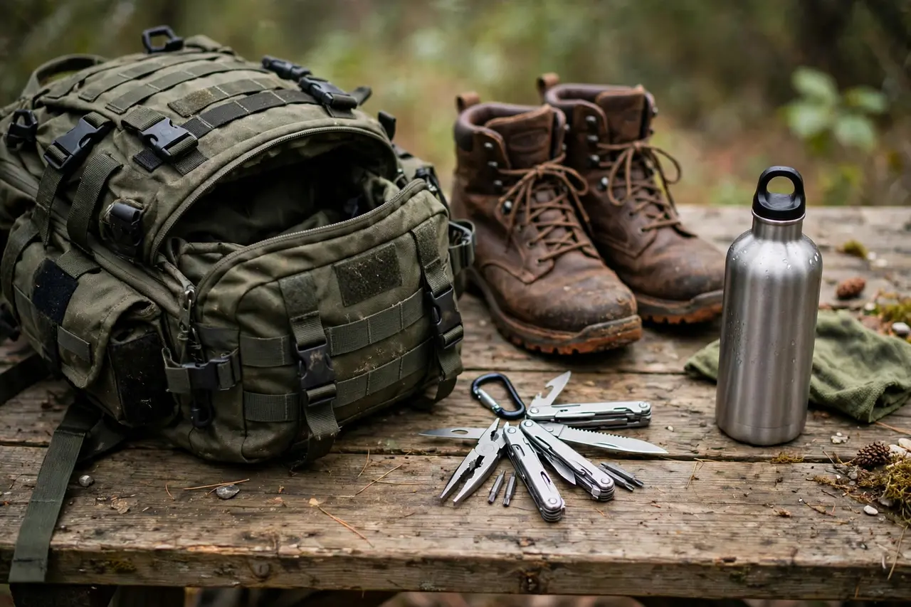 Veteran writing tactical gear reviews on a blog for affiliate income