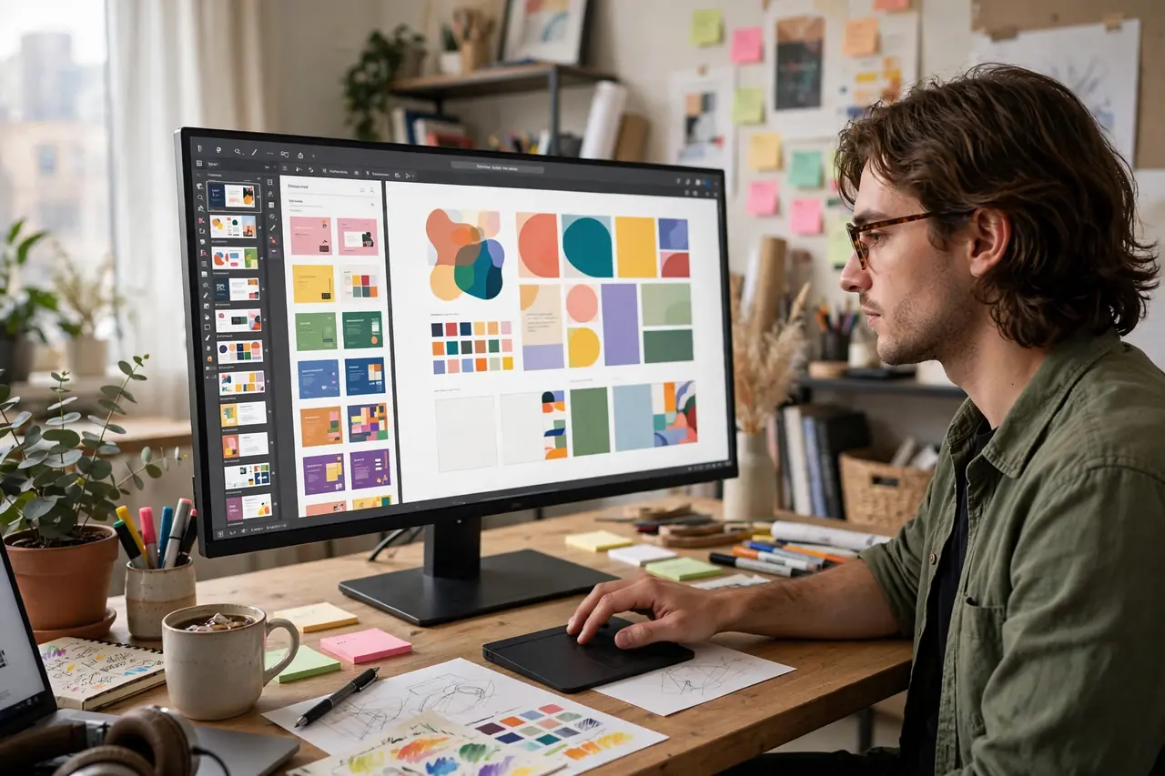 Canva Magic Design building a freelance proposal deck