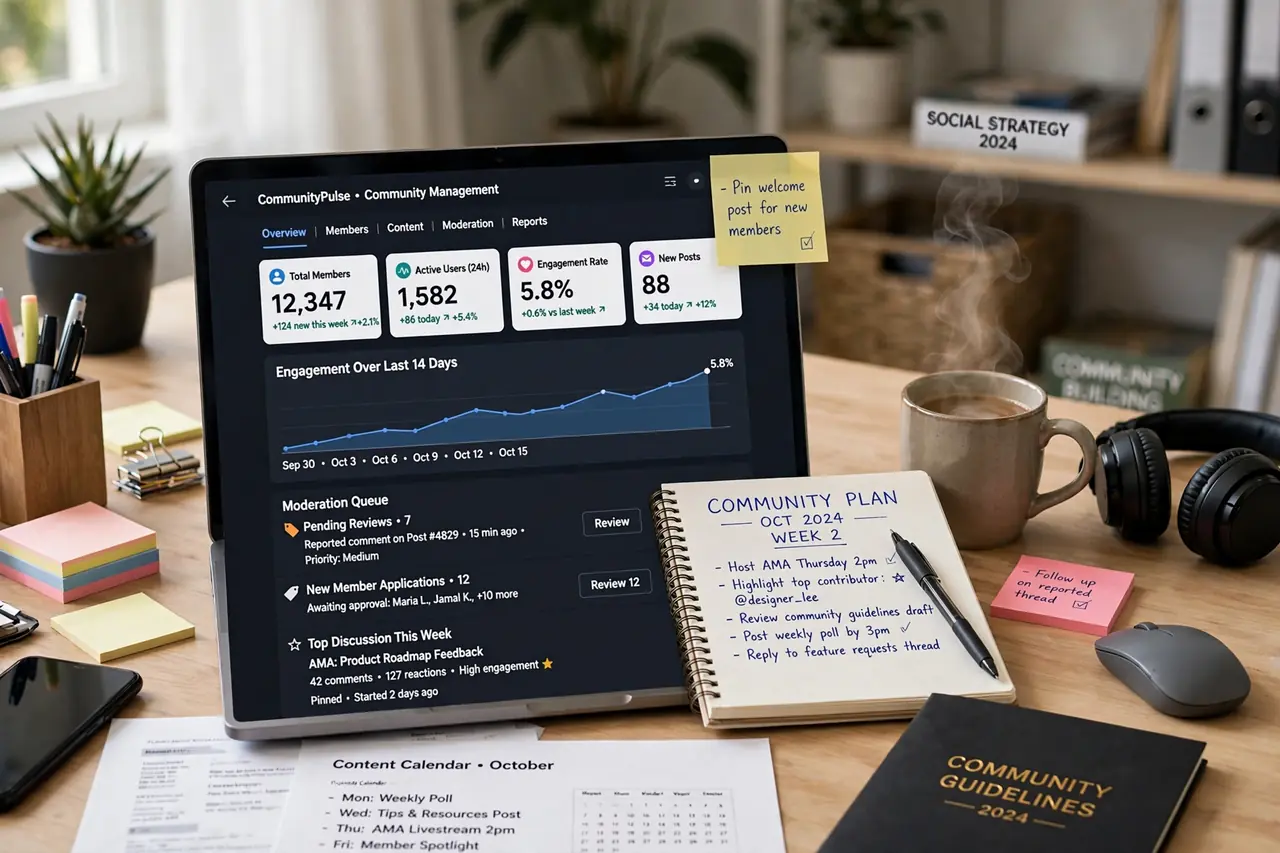 Community management niche for membership businesses