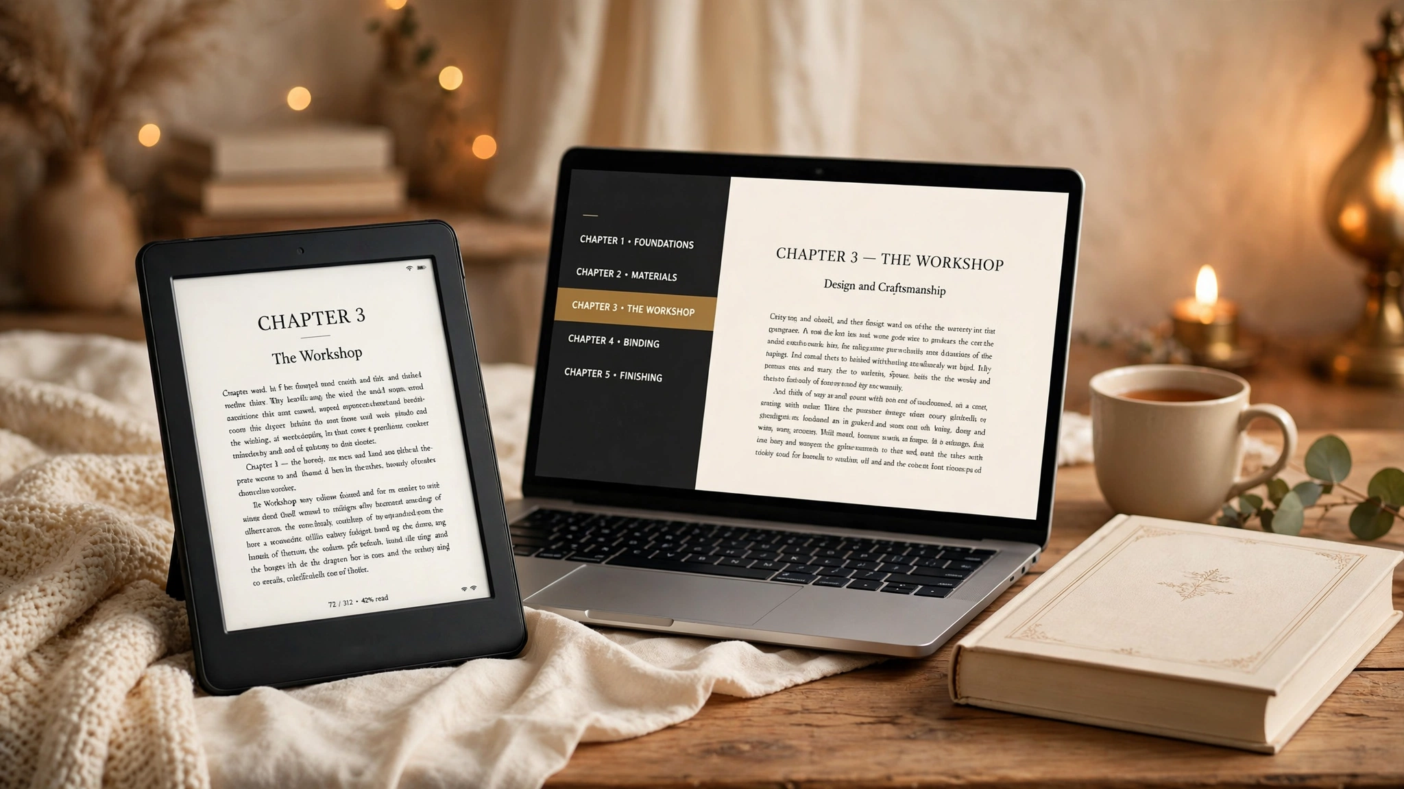 Freelance ebook formatting service for Kindle authors