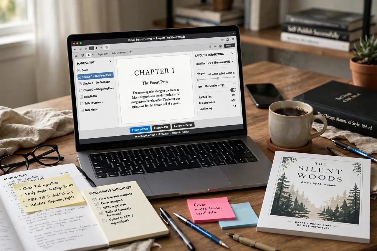 Ebook formatting and publishing freelance niche