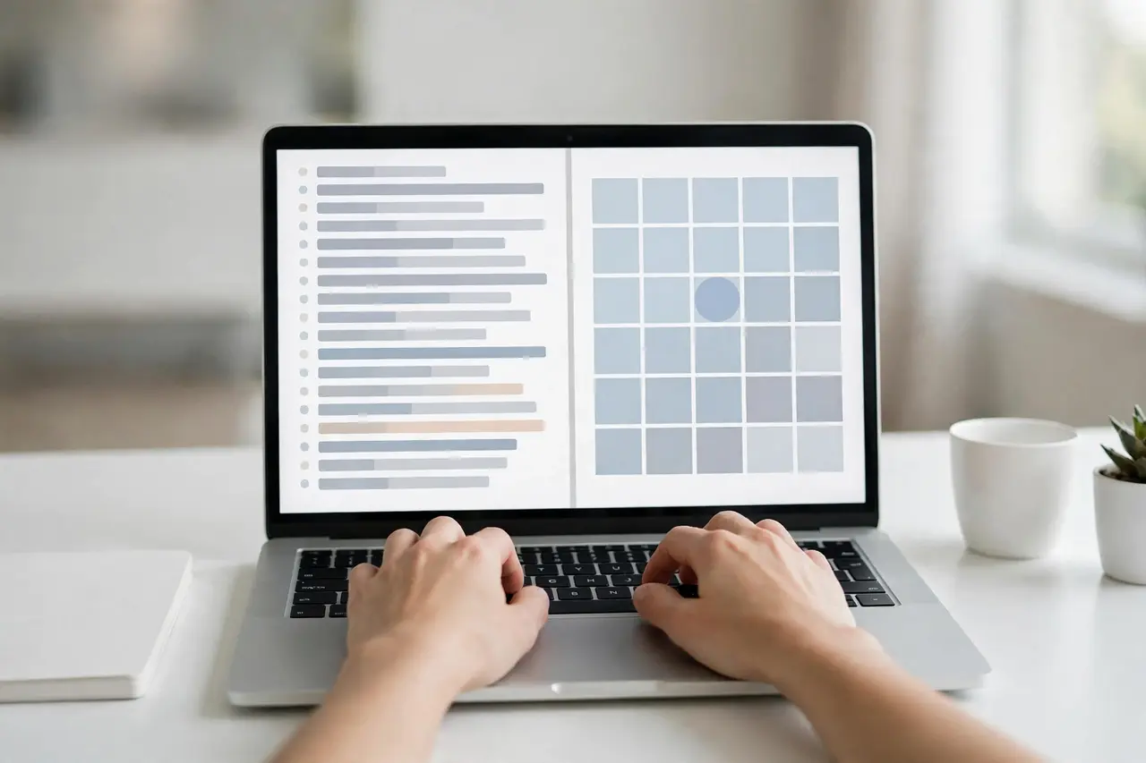 Virtual assistant organizing email inbox and calendar schedule