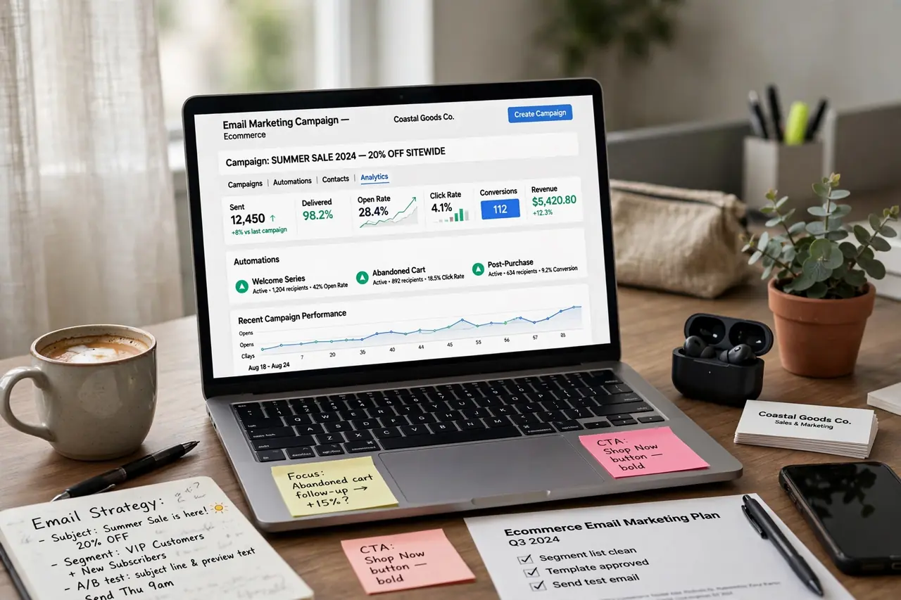 Email marketing niche for ecommerce freelance clients