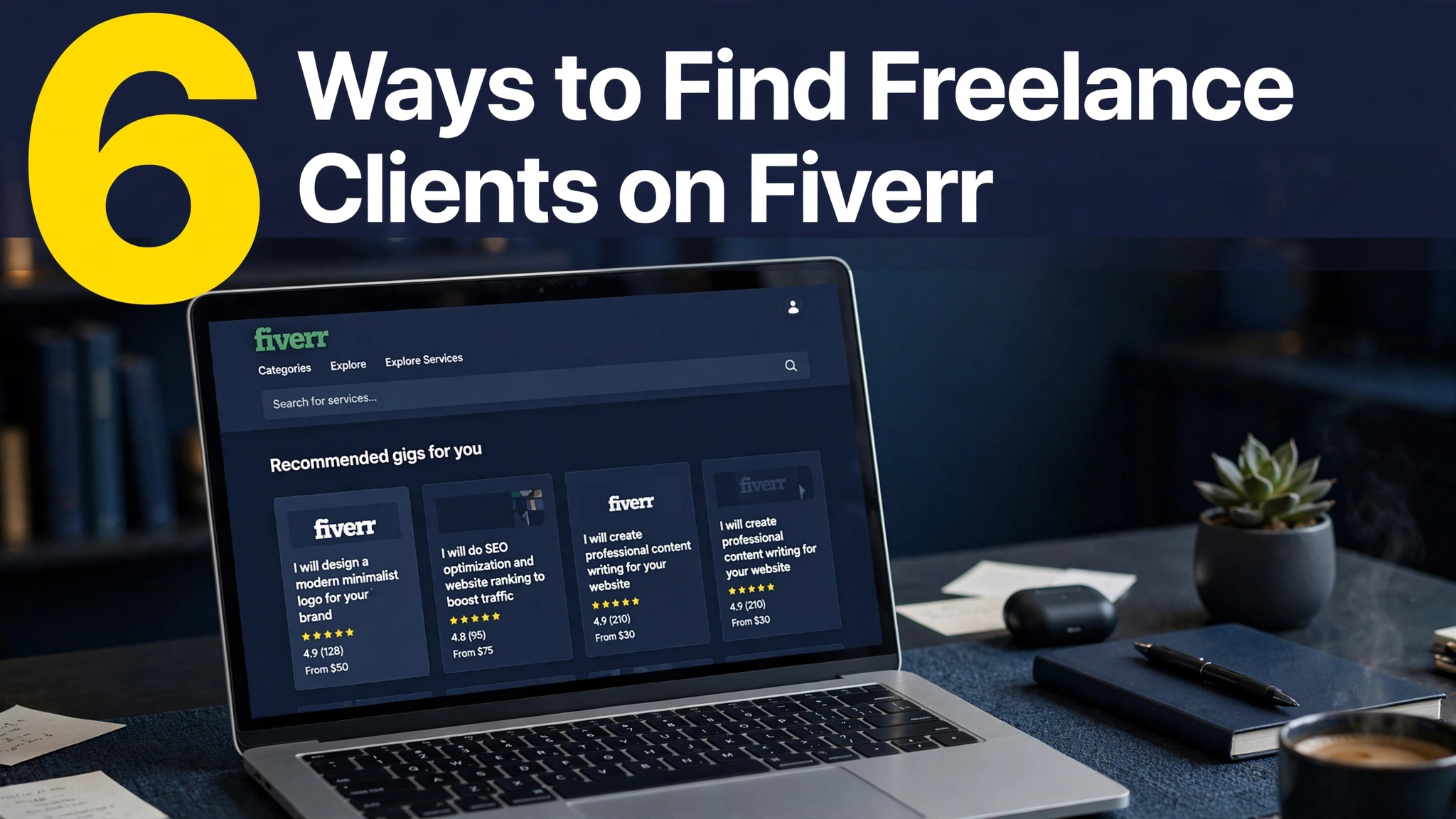 6 Ways to Find Freelance Clients on Fiverr