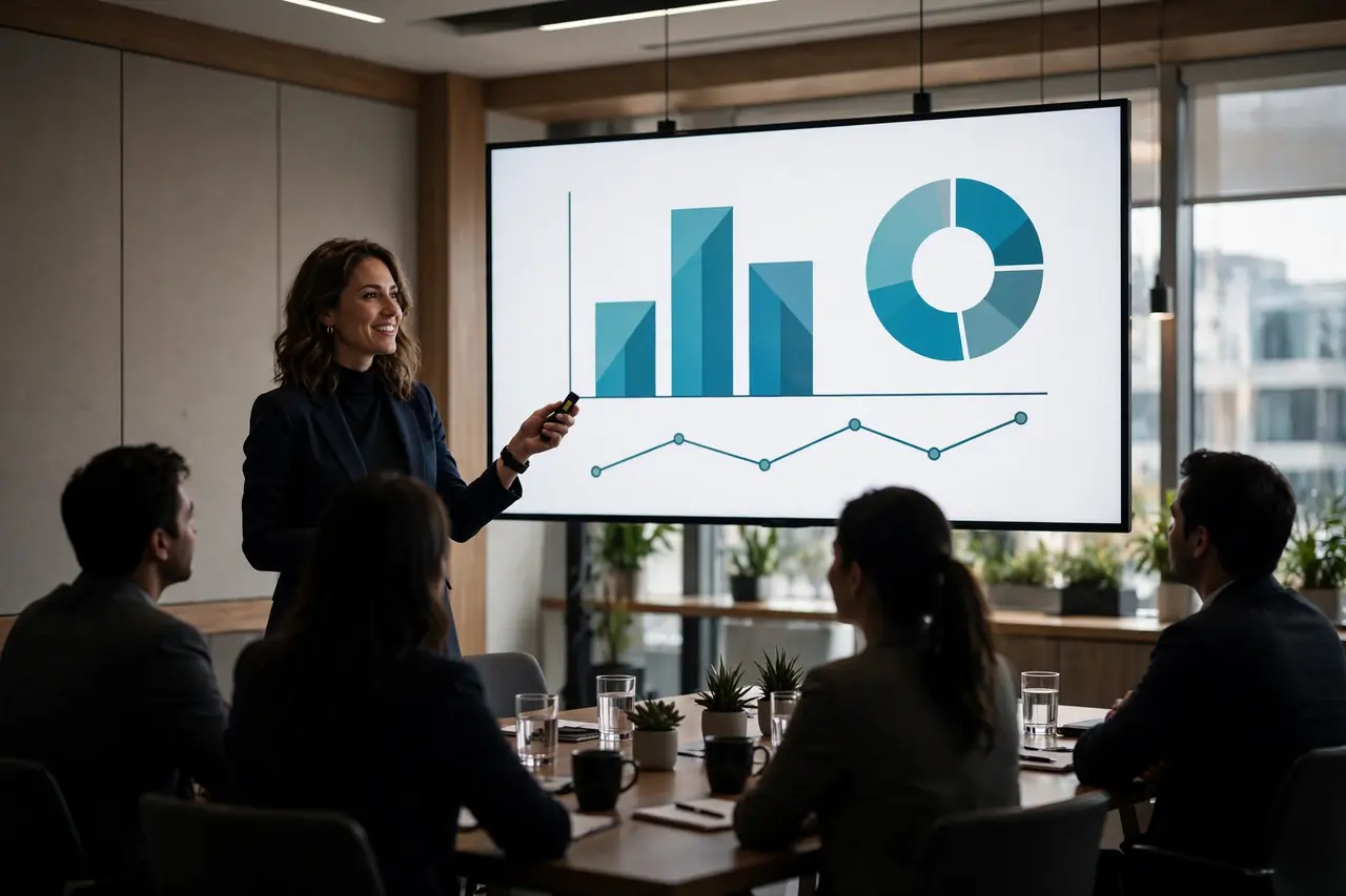 Gamma creating a client pitch presentation for a freelancer