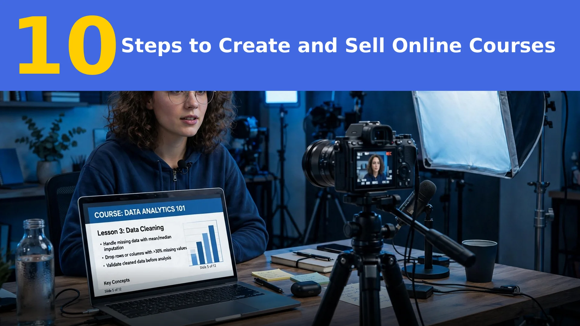 10 Steps to Create and Sell Online Courses
