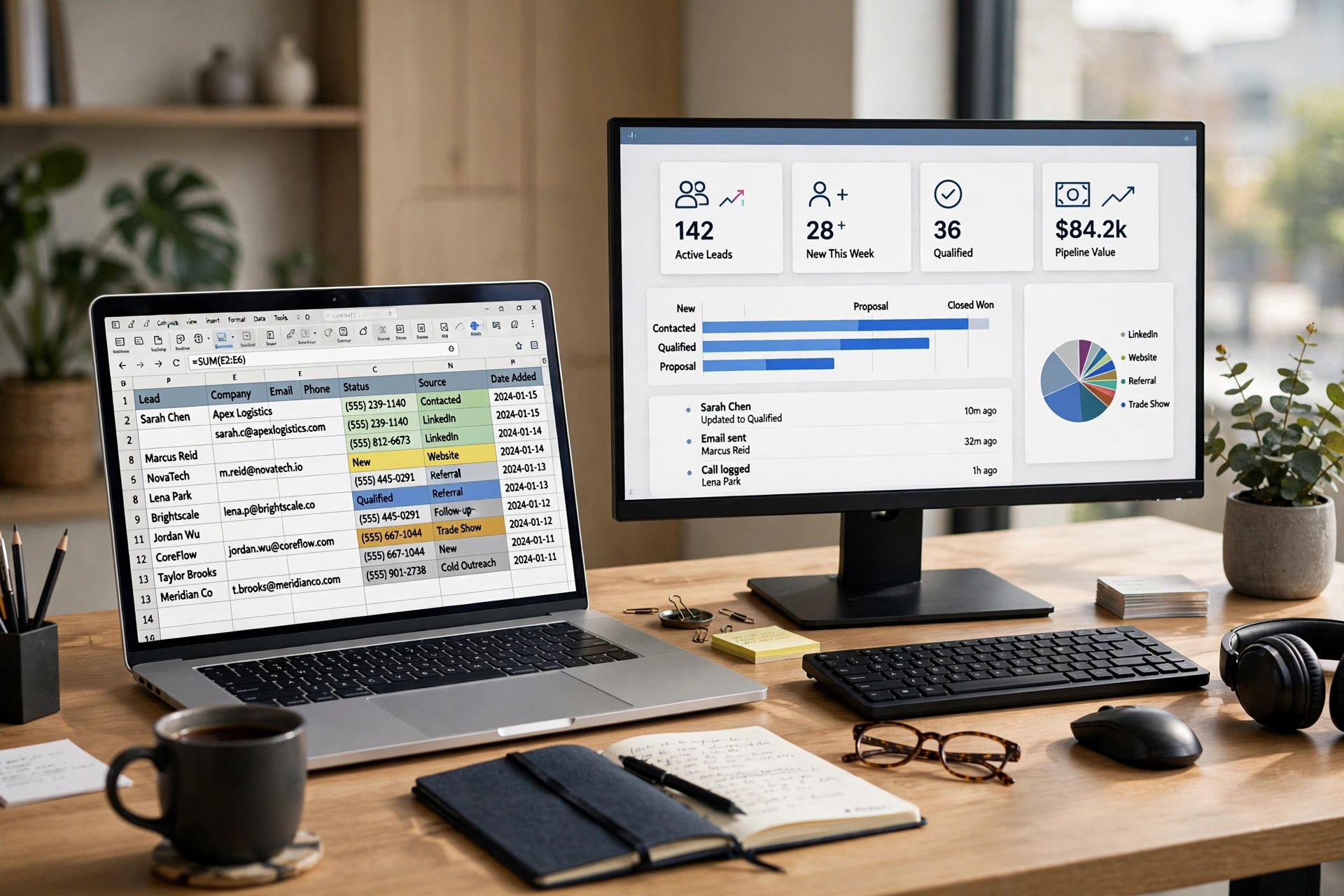 Building targeted lead lists for sales teams as a freelance service
