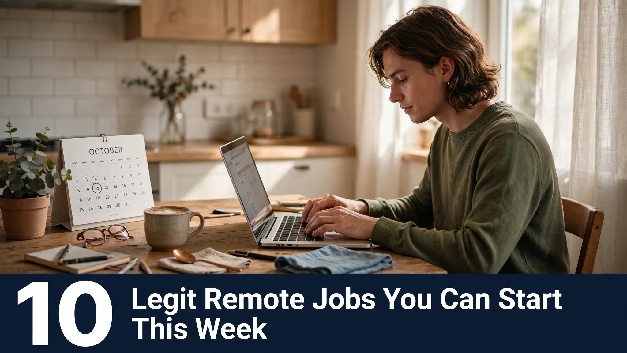 10 Legit Remote Jobs You Can Start This Week