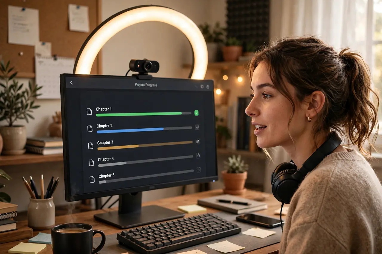 Loom AI recording async project updates for clients