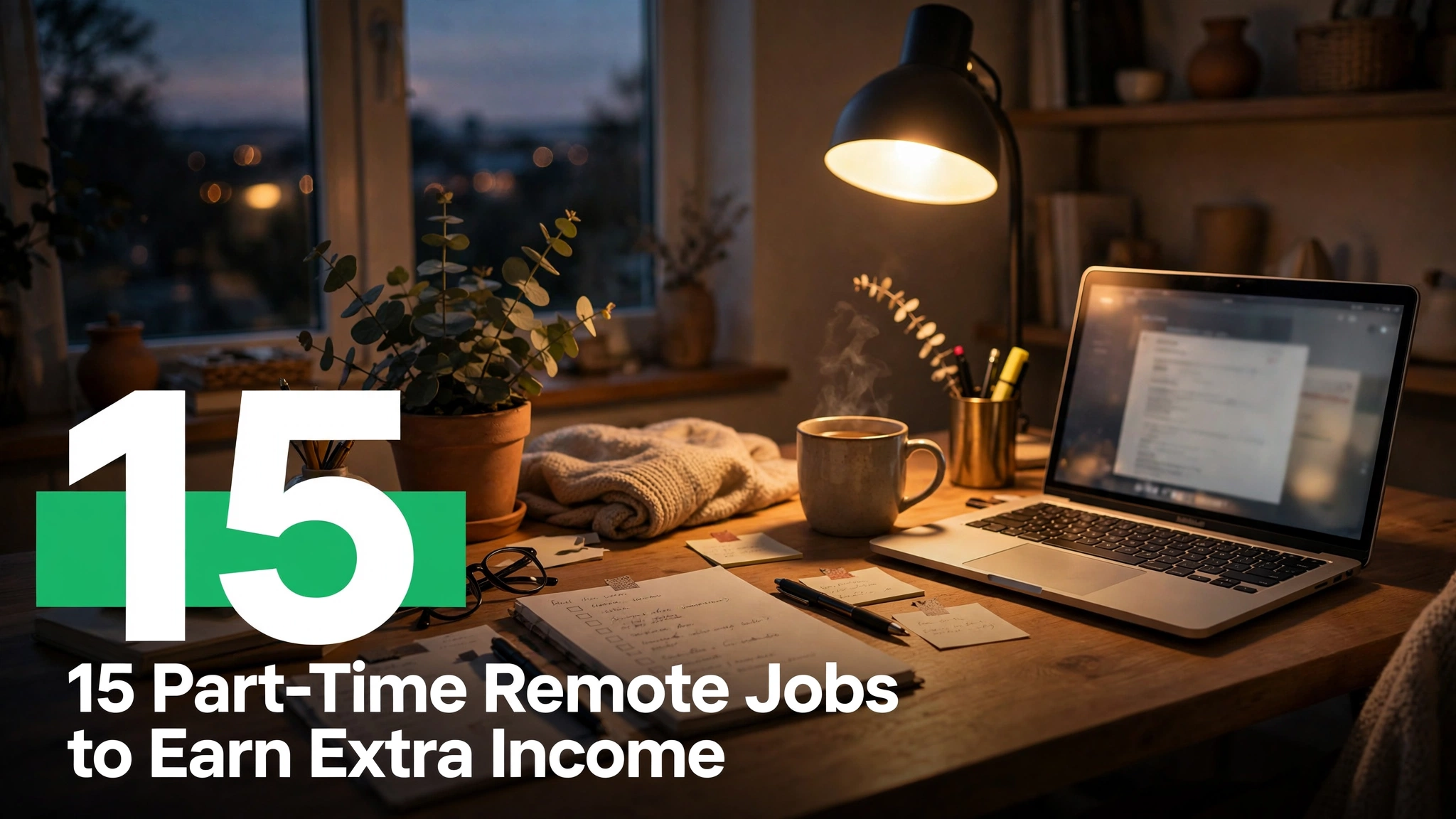 15 Part-Time Remote Jobs to Earn Extra Income