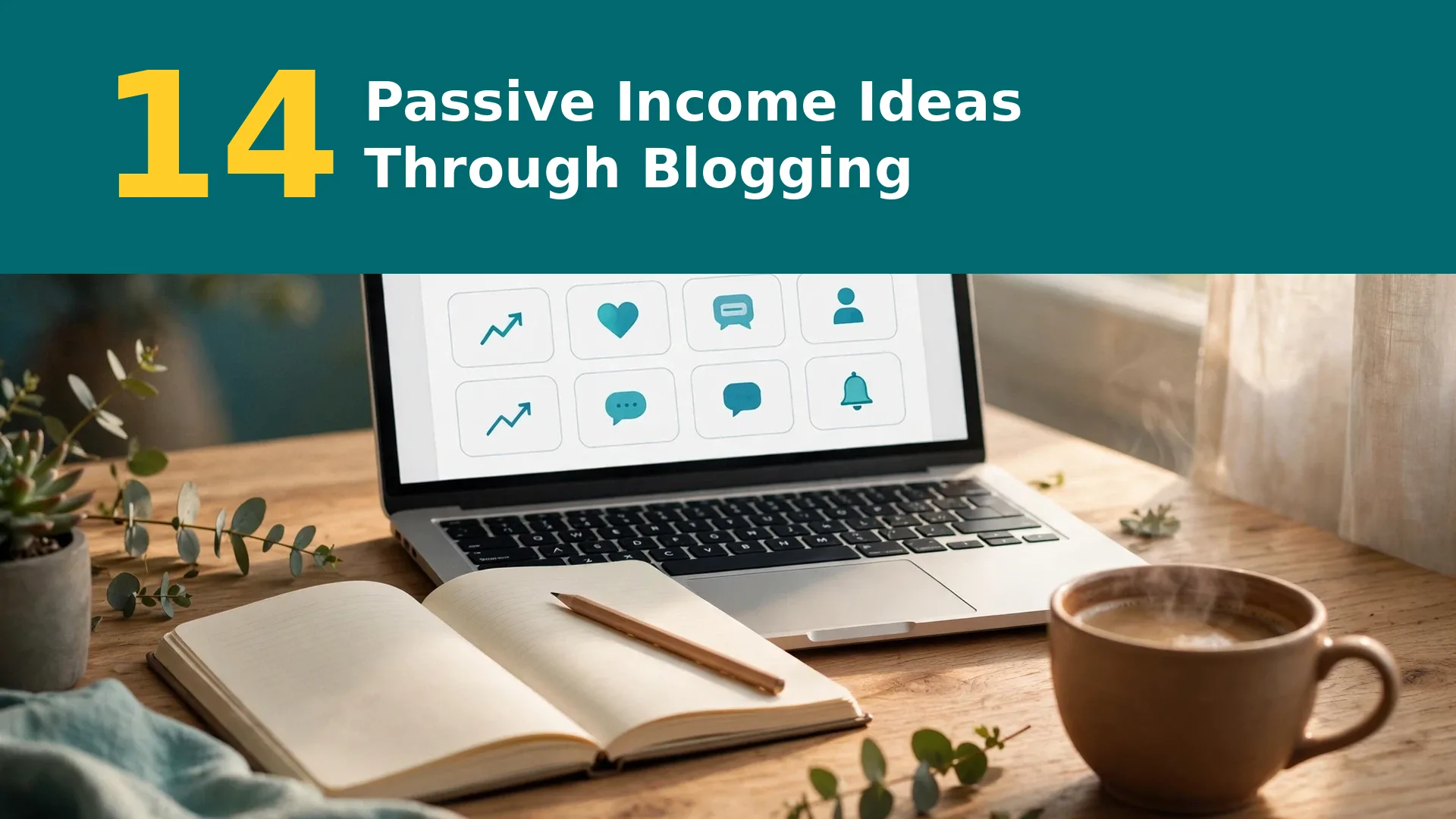 14 Passive Income Ideas Through Blogging