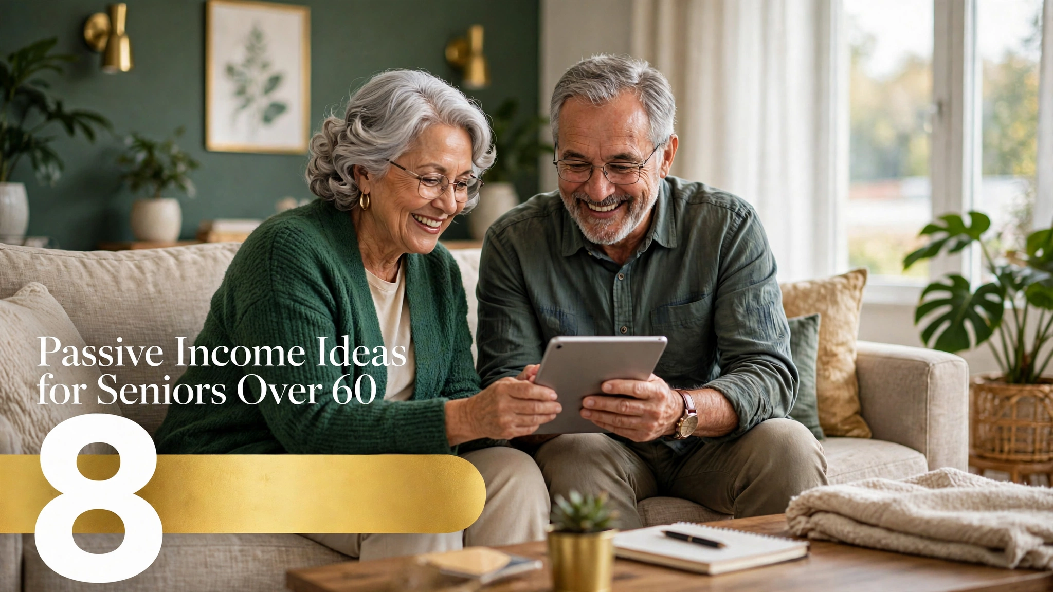8 Passive Income Ideas for Seniors Over 60
