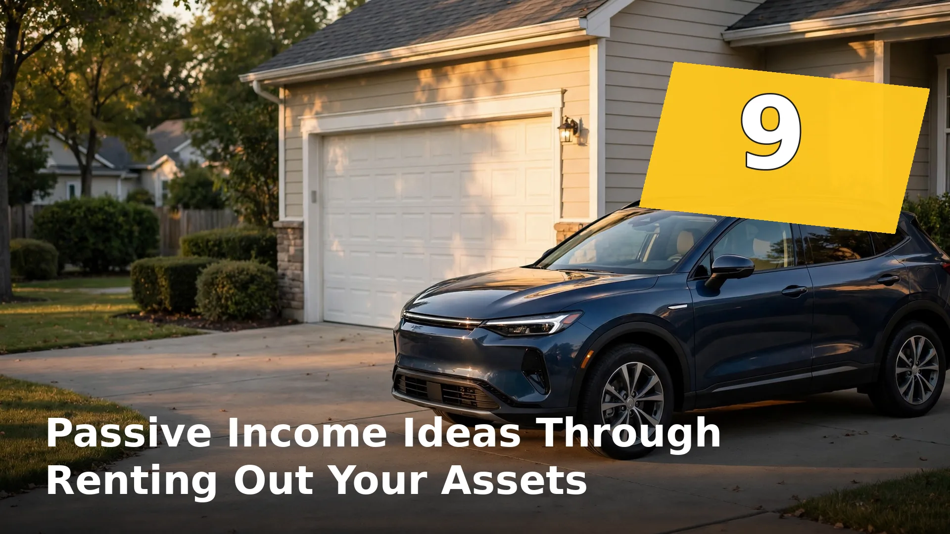 9 Passive Income Ideas Through Renting Out Your Assets