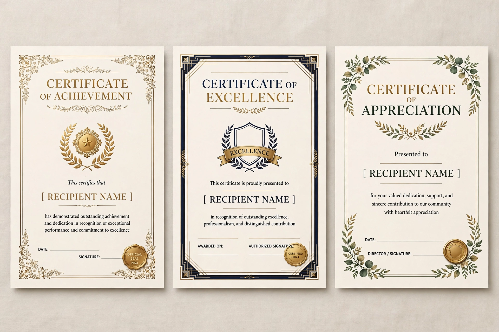 Printable award certificates for kids achievements and milestones