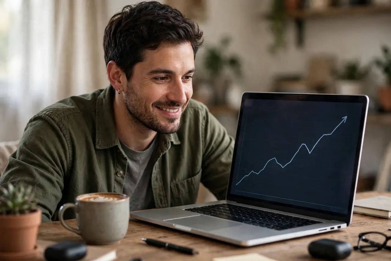 Freelancer raising rates chart showing steady price increases