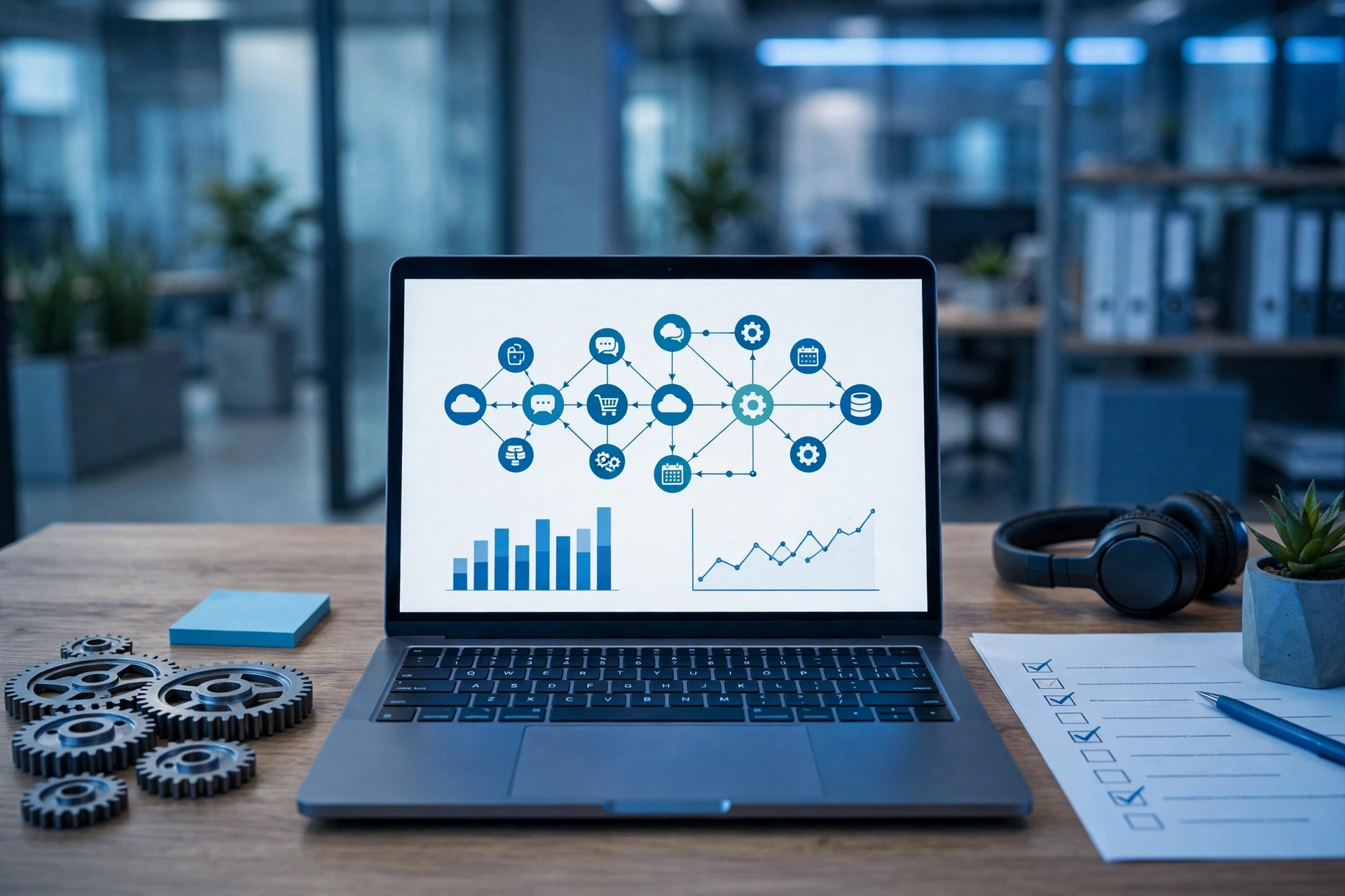 Scaling an AI business with automation systems and dashboards