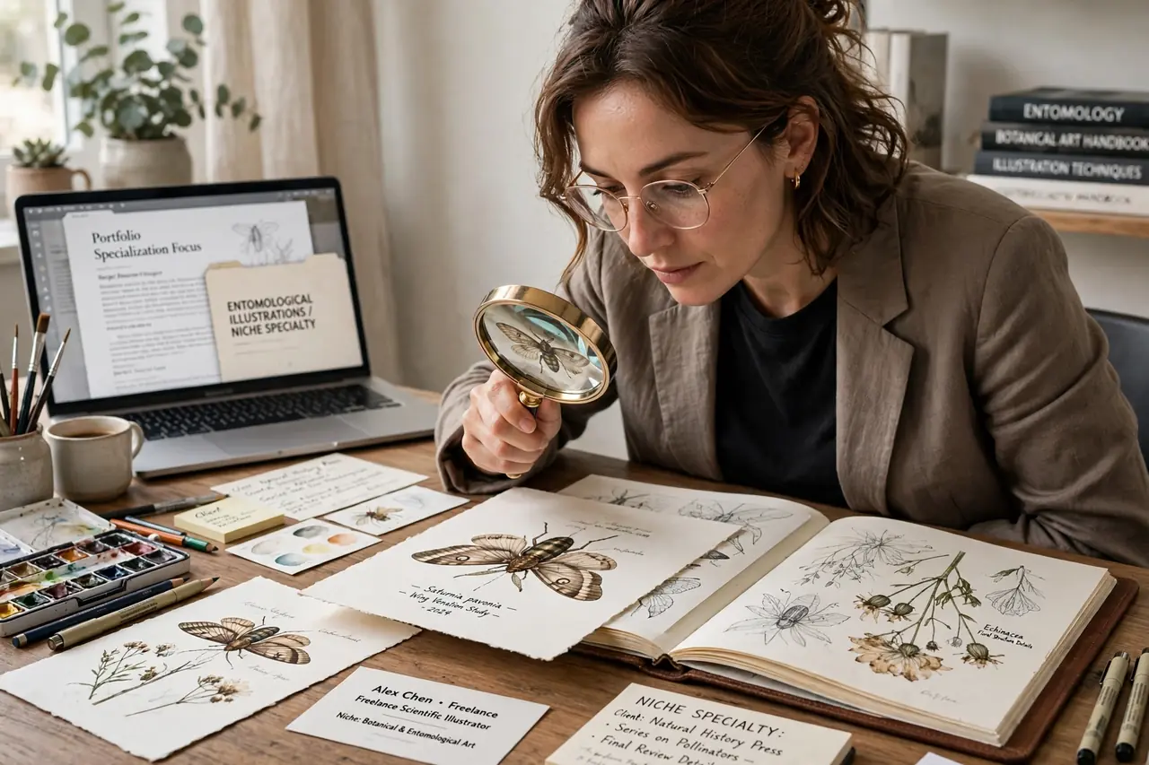 Selecting a niche focus for your freelance portfolio