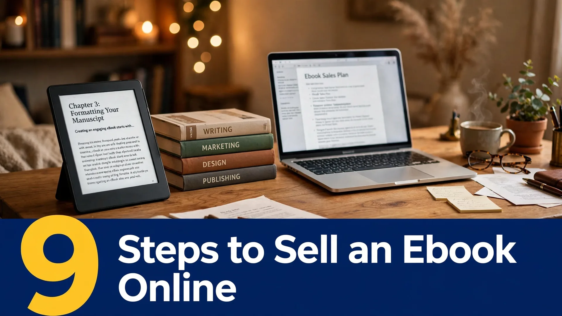 9 Steps to Sell an Ebook Online