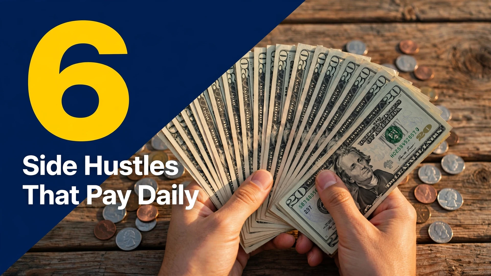 6 Side Hustles That Pay Daily