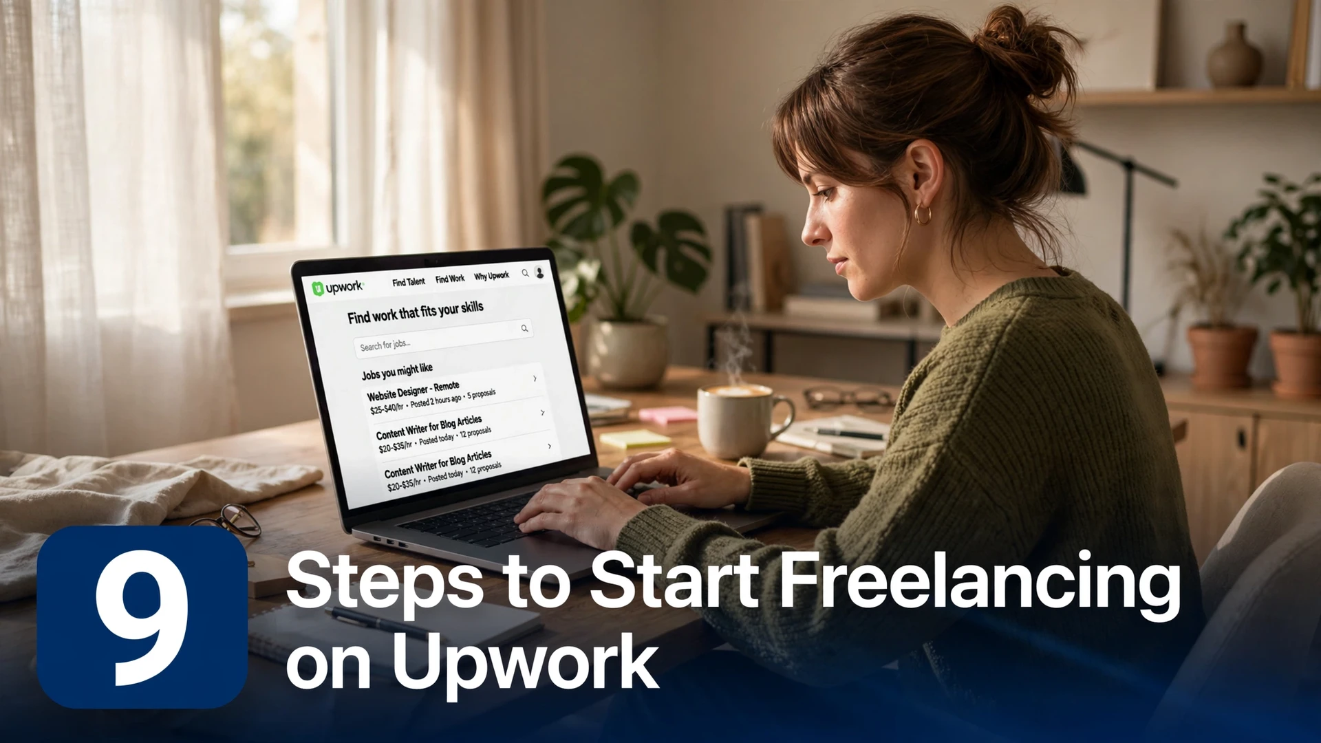 9 Steps to Start Freelancing on Upwork