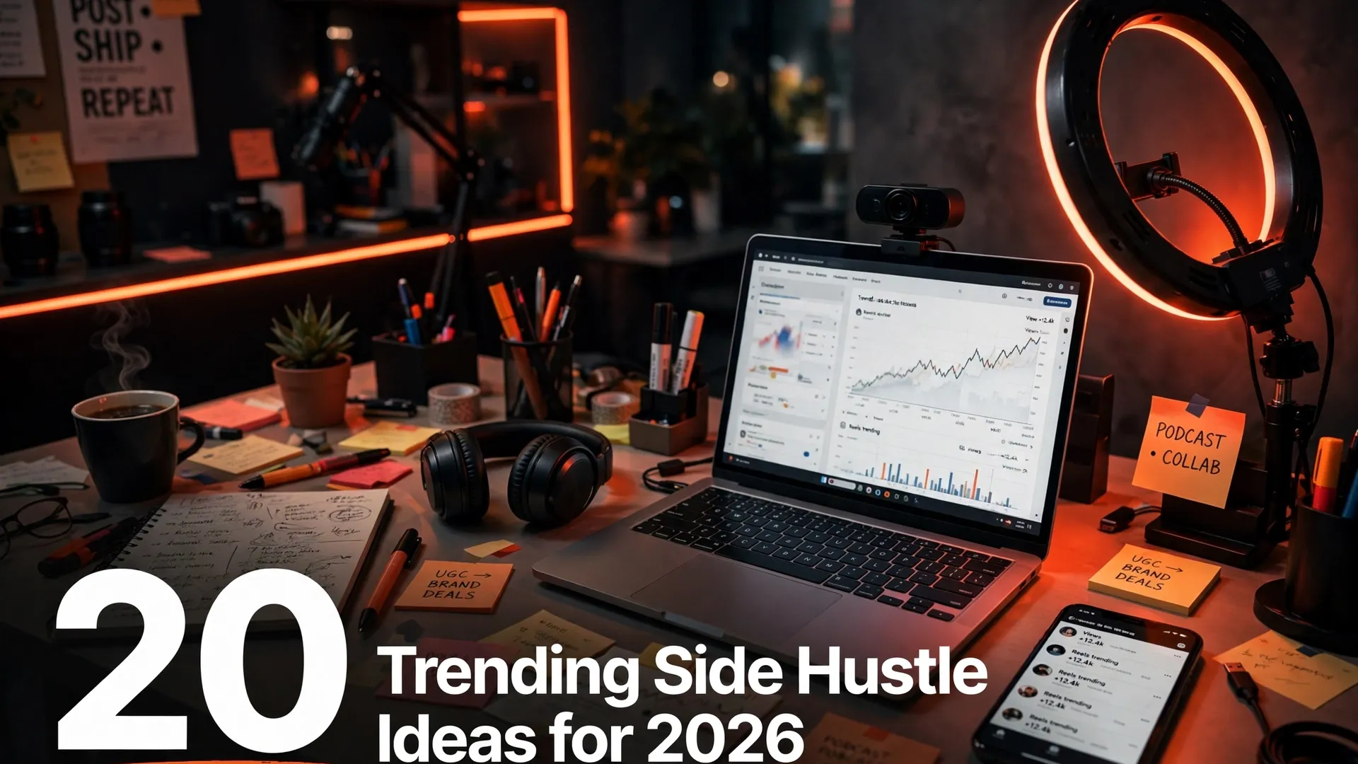 20 Trending Side Hustle Ideas for 2026