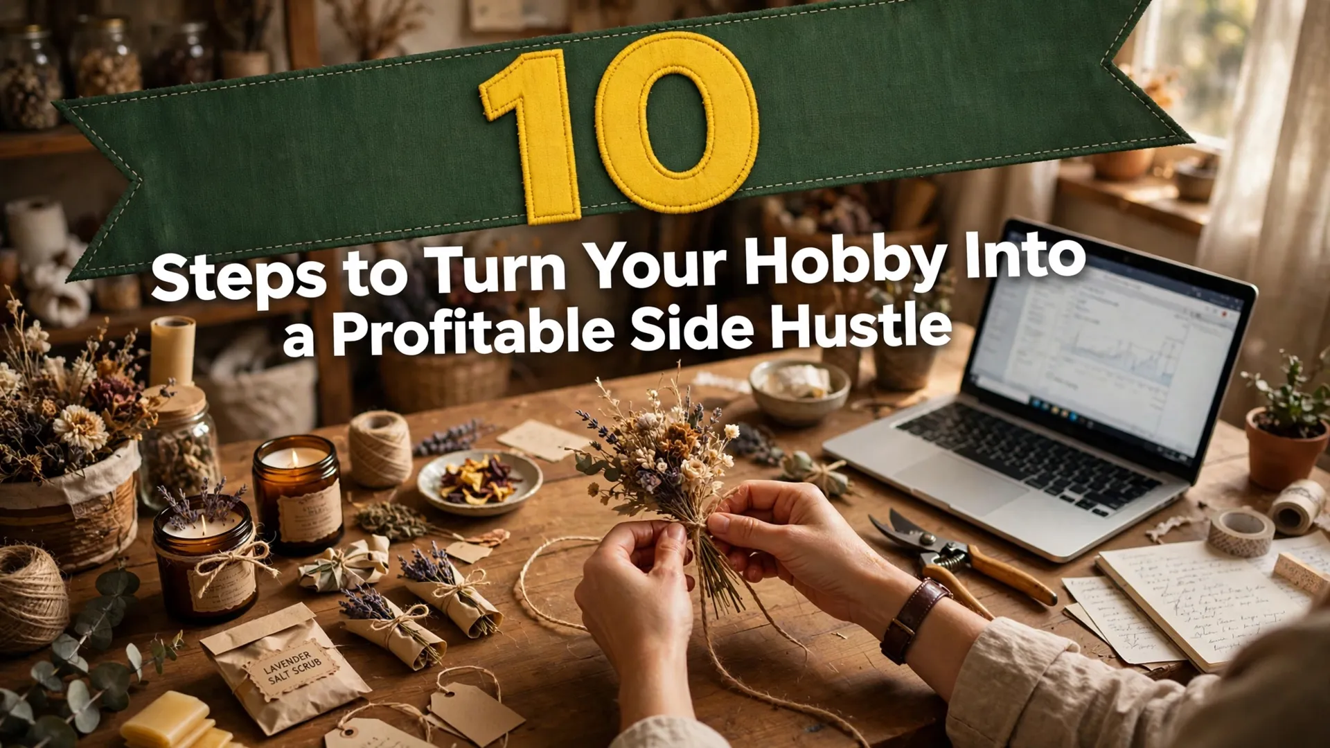 10 Steps to Turn Your Hobby Into a Profitable Side Hustle