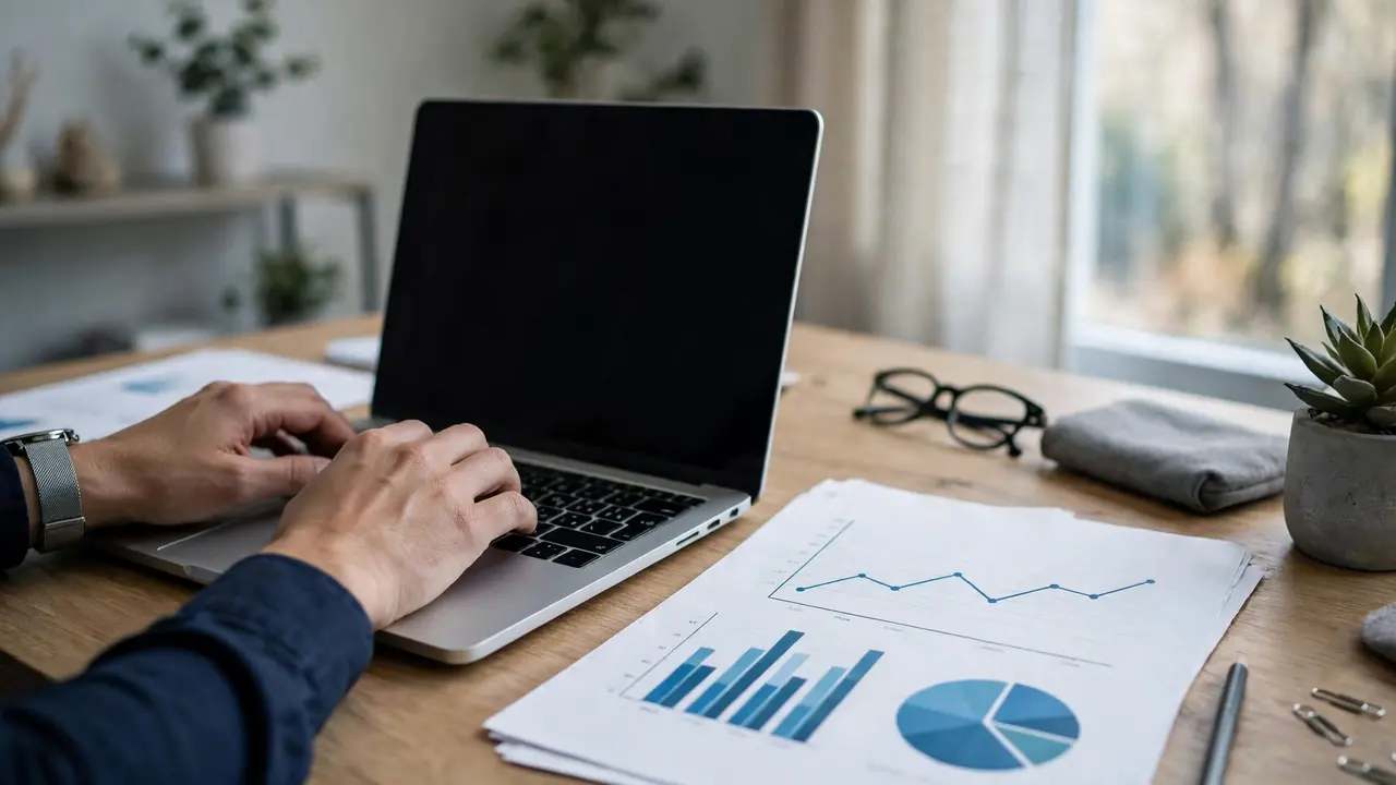 Freelancer writing a results-focused client proposal